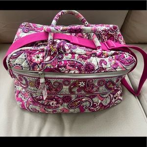 VERA BRADLEY WEEKENDER BAG - PAISLEY MEETS PLAID